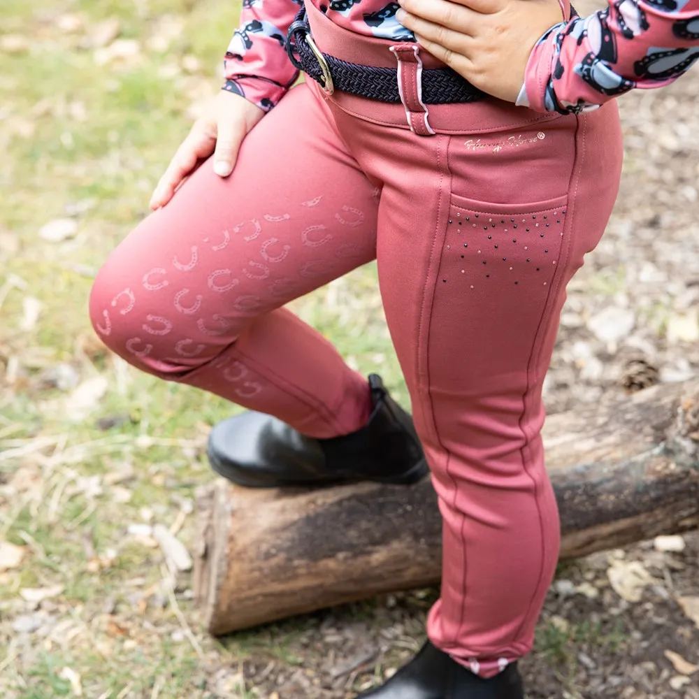 Legging Harry's Horse Diva Mauvewood Junior