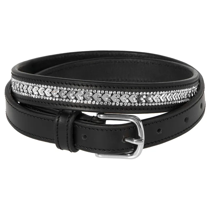 Ceinture Harry's Horse Sparkling Arrow (Noir/Argent)
