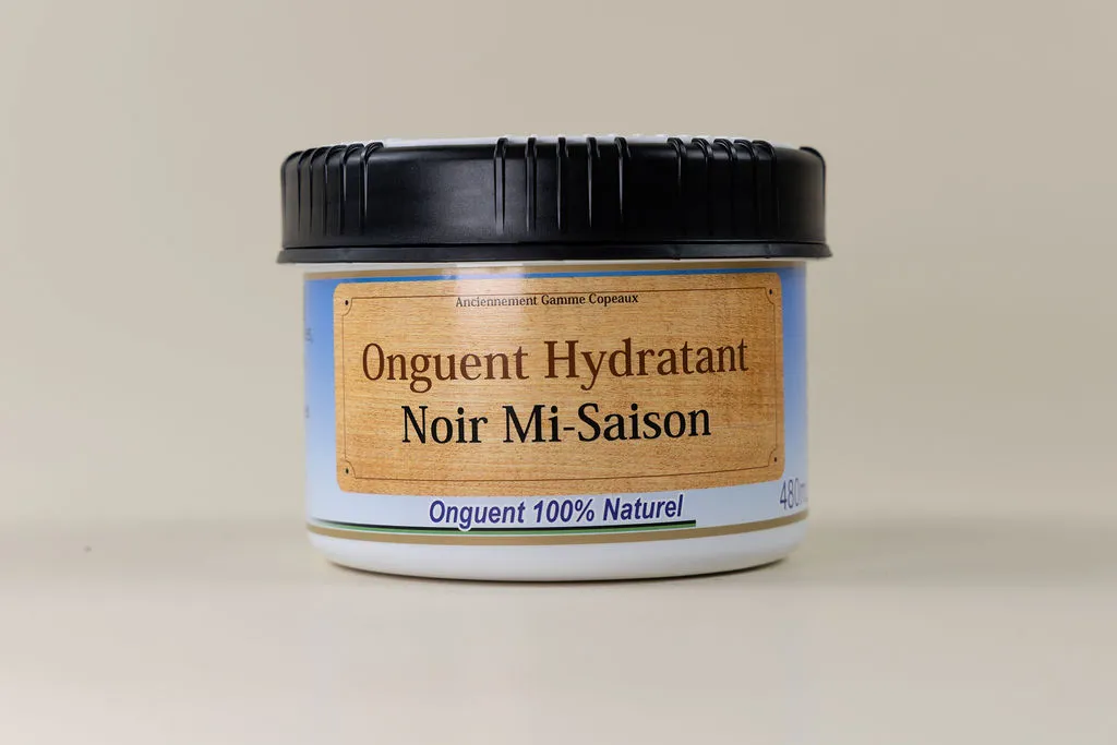 Graisse hydratante noire mi saison pour sabots Ungula