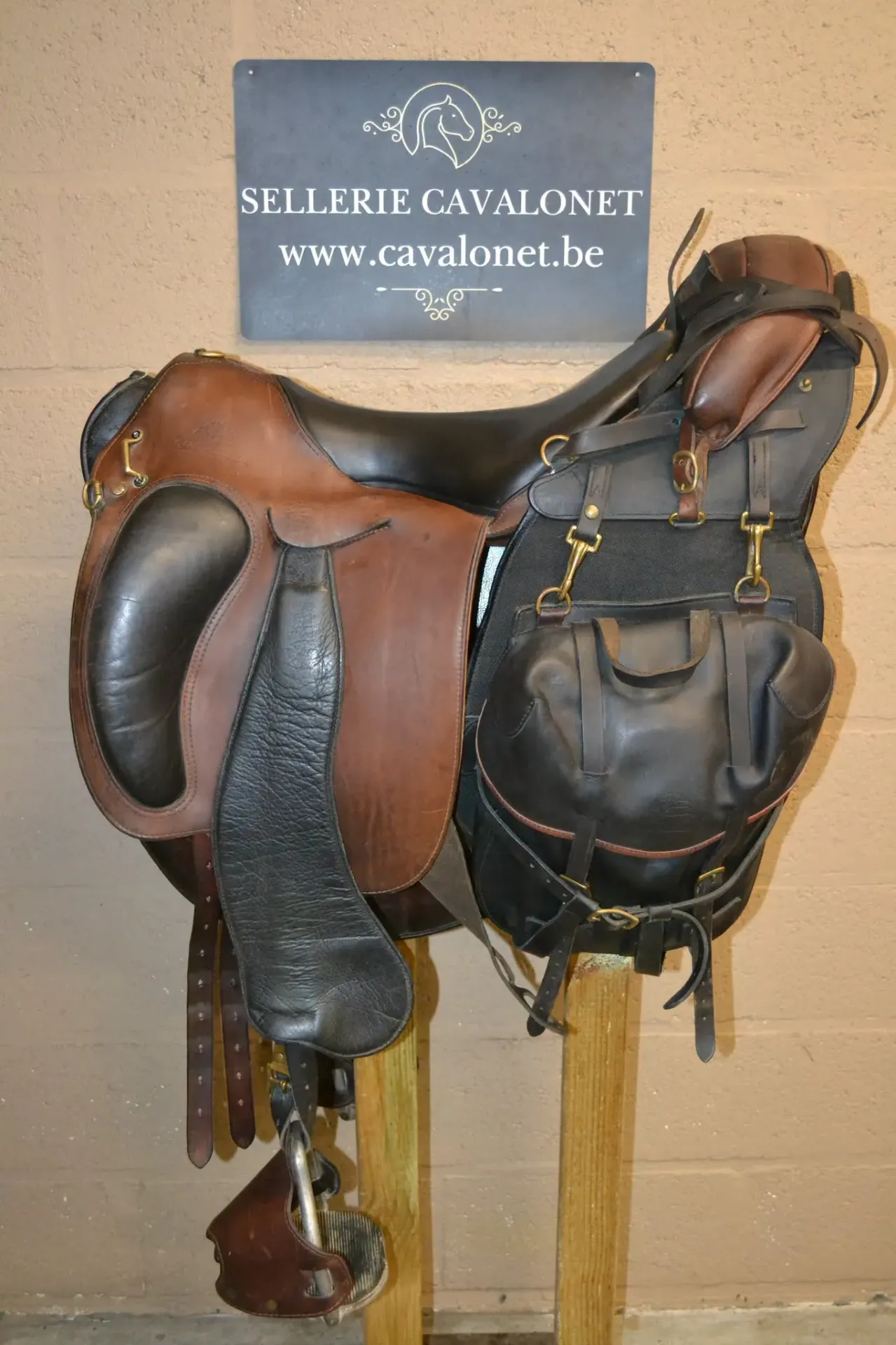 Selle Gaston Mercier Séverac 18 complète