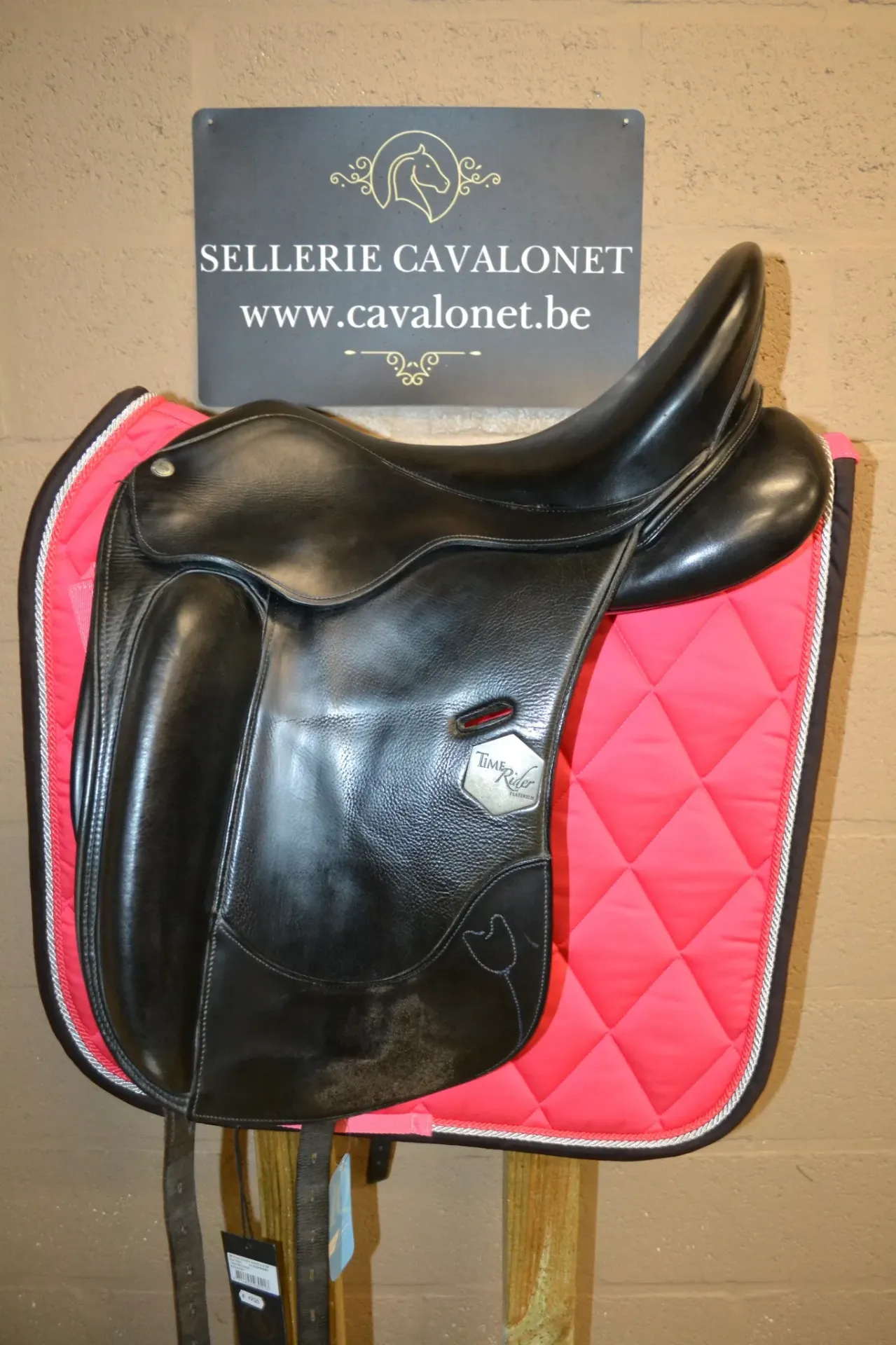 Selle Time Rider Platinium Marie-France 17,5