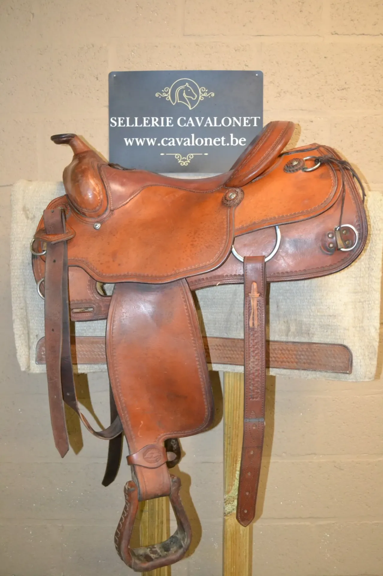Selle western Rocking T 16
