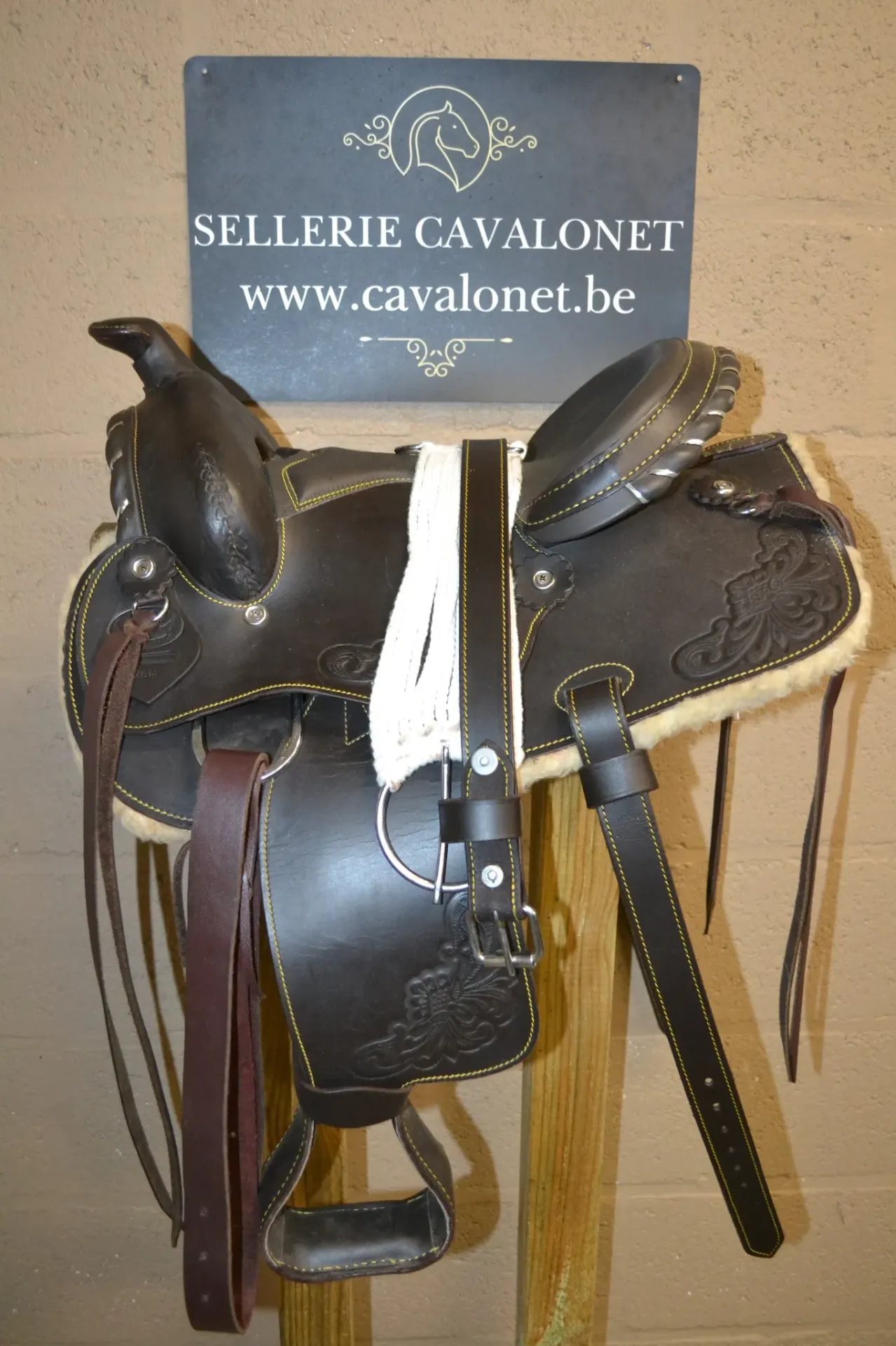 [DV1740] Selle western Lakota poney 13