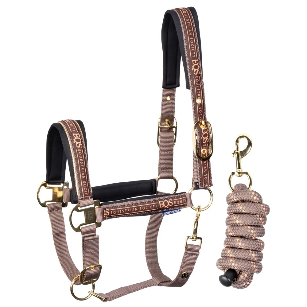 Licol HH Equestrian Society (COB, Brun)