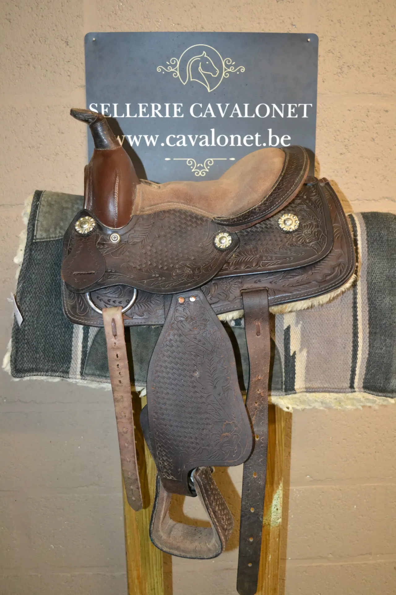 [DV1868] Selle western Junior 10