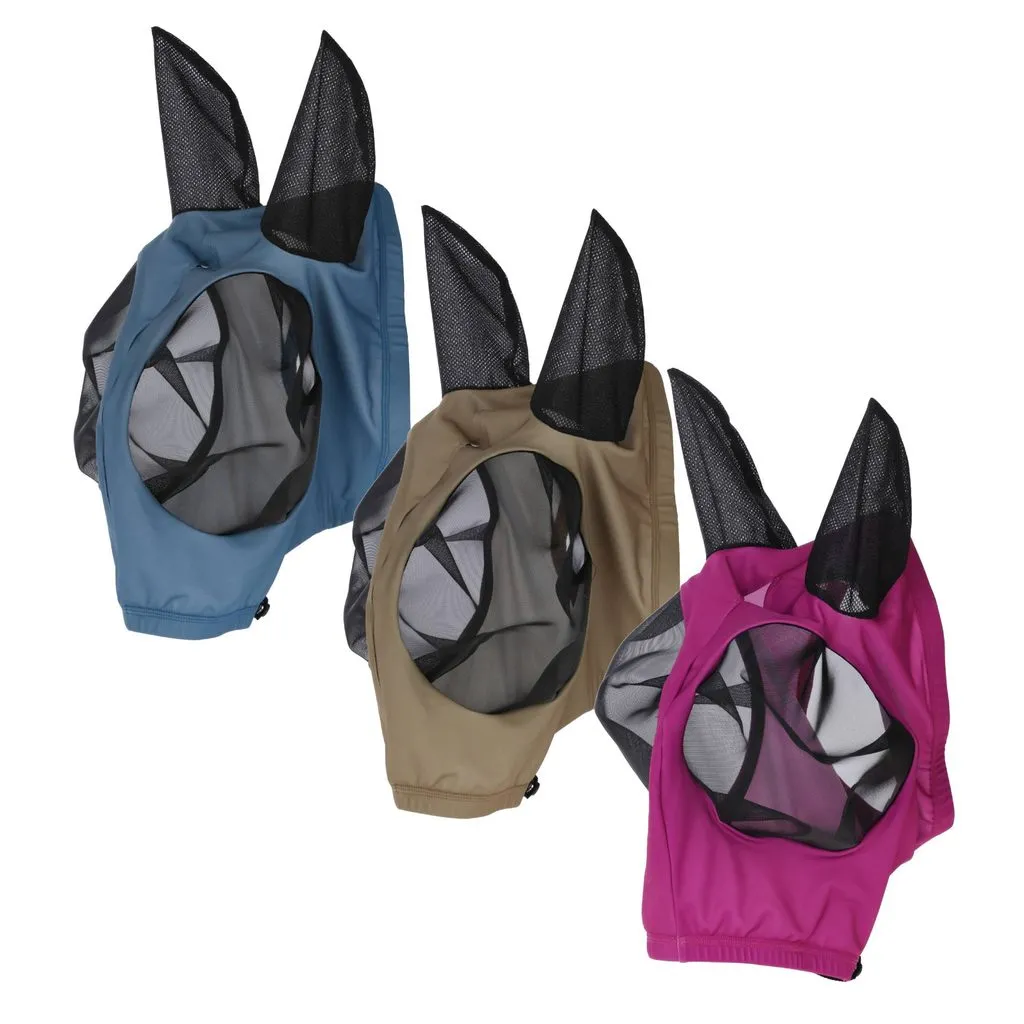 Masque anti-mouches Covalliero Zipper (COB, Bleu)
